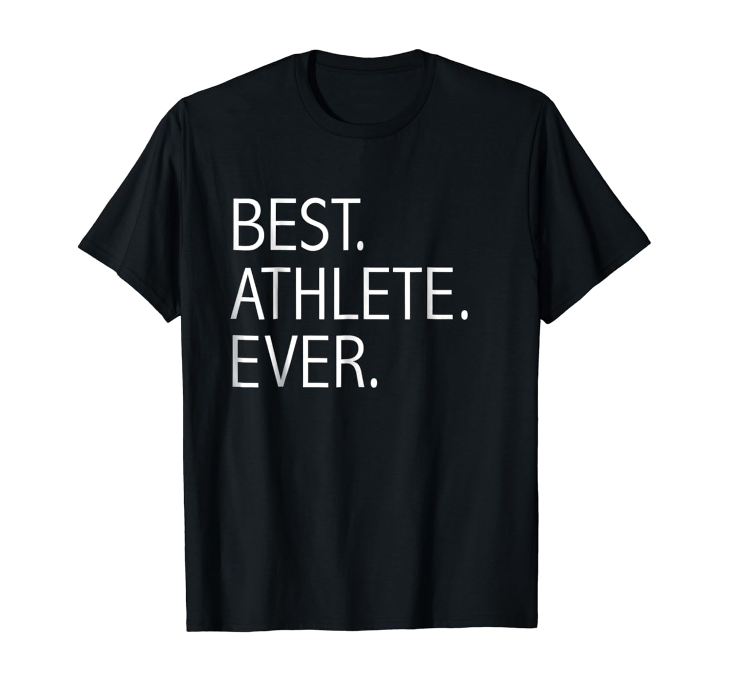Best Athlete Ever Tshirt Sports Track and Field Football